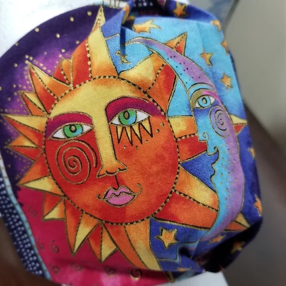 Handmade Laurel Burch Celestial Goddess Facemask - Picture 4 of 8